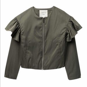 Sorelli Flutter Jacket (Olive) Girls